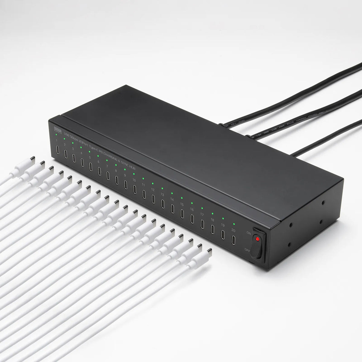 USB 5Gbps Type-C 20-Port Hub USB-5TCPS20N
