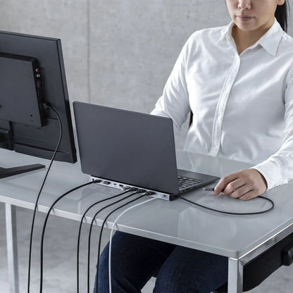 USB Type-C Docking Station (Supports 3 x HDMI Outputs) USB-CVDK13