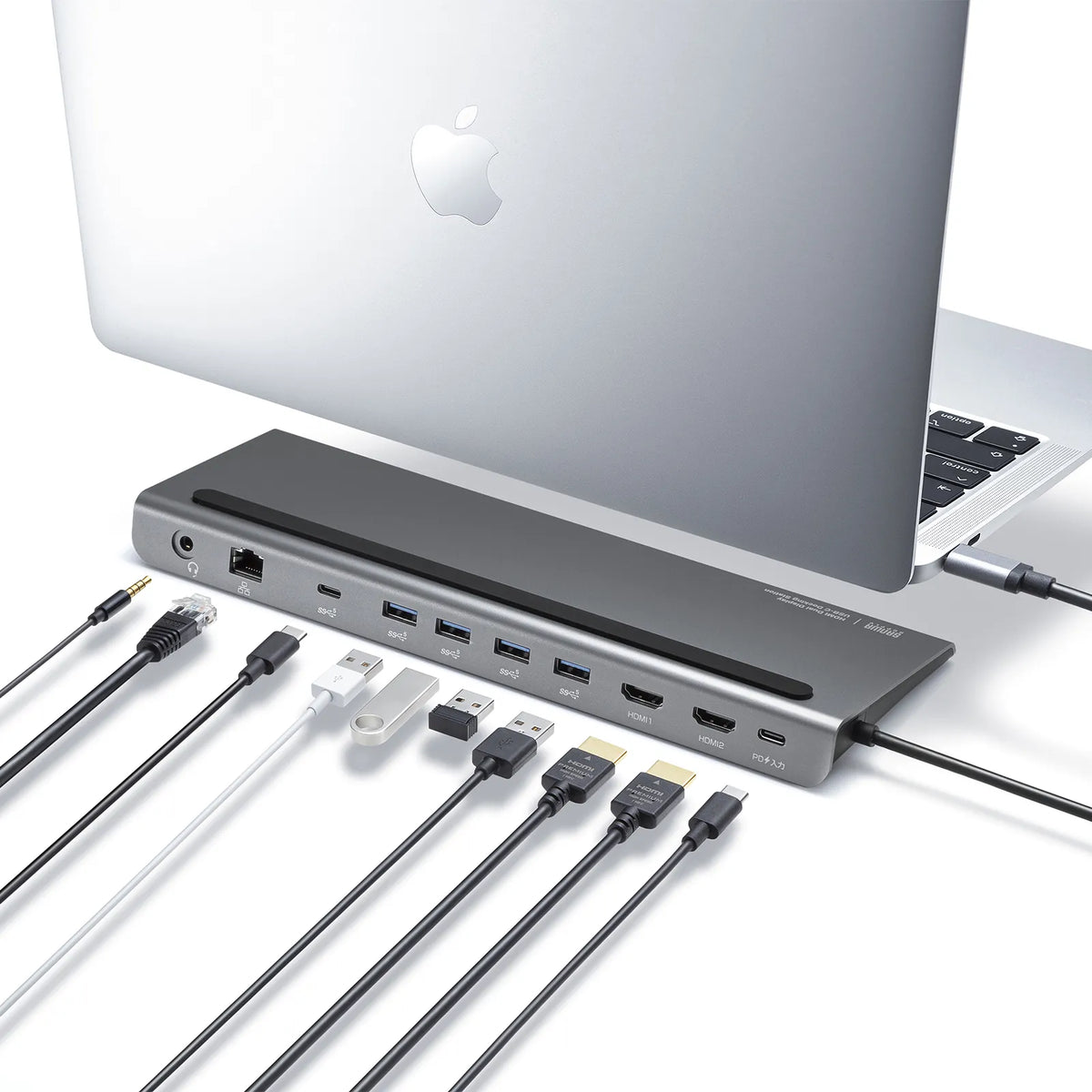 USB Type-C Docking Station (4K compatible, HDMI x2 output) USB-CVDK14