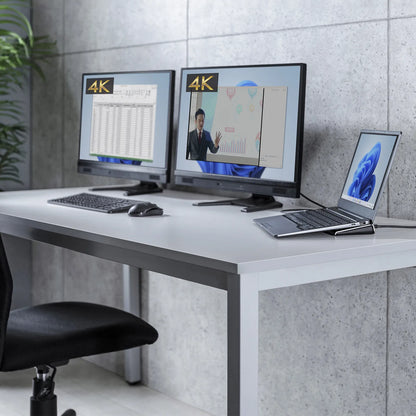USB Type-C Docking Station (4K compatible, HDMI x2 output) USB-CVDK14