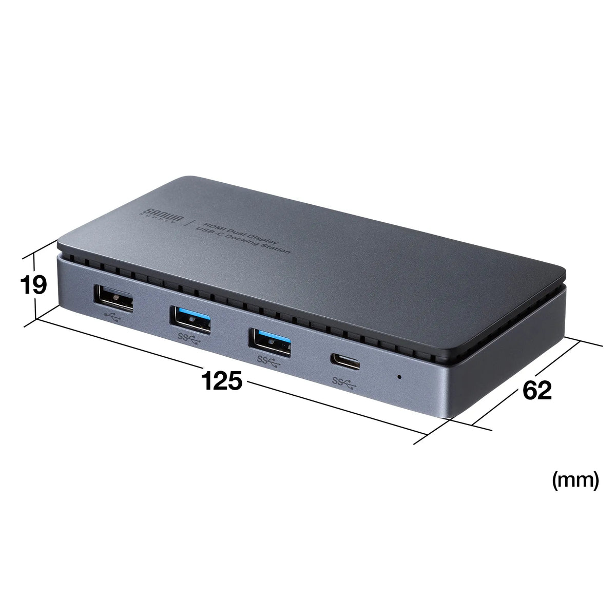 USB Type-C Docking Station (Supports HDMI x 2 Display Output) USB-CVDK15