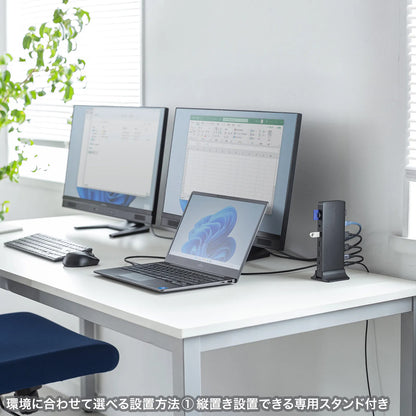 Docking Station (4K, HDMI x2 output, AC adapter included) USB-CVDK16