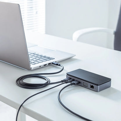 USB Type-C Docking Station (HDMI/VGA Dual Monitor Output Compatible) USB-CVDK19
