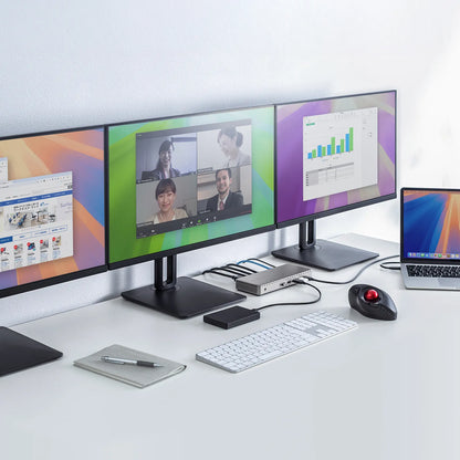 Docking station (HDMI/DisplayPort x 4K x 3 screen output compatible) USB-CVDK20