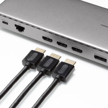 Docking station (HDMI/DisplayPort x 4K x 3 screen output compatible) USB-CVDK20