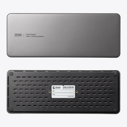 Docking station (HDMI/DisplayPort x 4K x 3 screen output compatible) USB-CVDK20