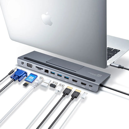 USB Type-Cドッキングステーション(HDMI/VGA対応)  USB-CVDK8