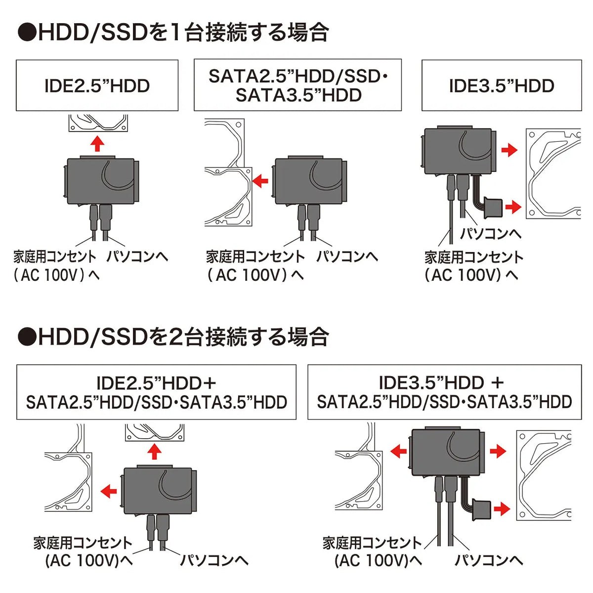IDE/SATA to USB 3.0 Conversion Cable USB-CVIDE6