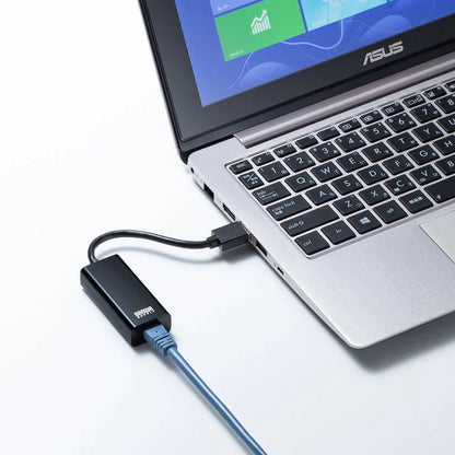 USB 3.2 to LAN Conversion Adapter (Black) USB-CVLAN1BKN