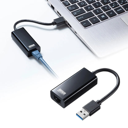 USB 3.2 to LAN Conversion Adapter (Black) USB-CVLAN1BKN