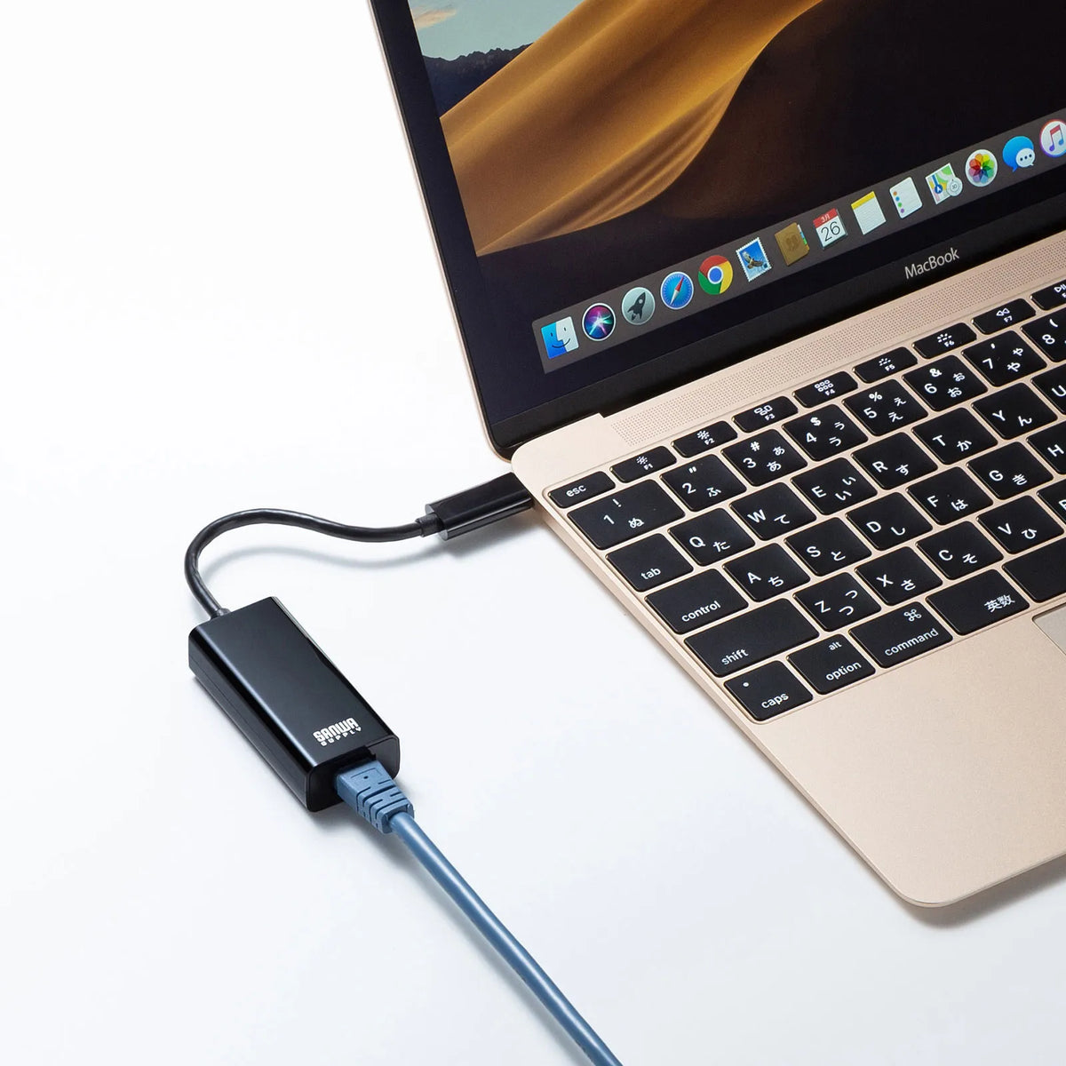 USB 3.2 Type-C to LAN Conversion Adapter (Black) USB-CVLAN2BKN