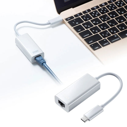 USB 3.2 Type-C to LAN Conversion Adapter (White) USB-CVLAN2WN