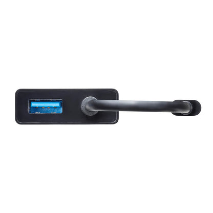 USB3.2 TypeC-LAN変換アダプタ(USBハブポート付・ブラック) USB-CVLAN4BKN