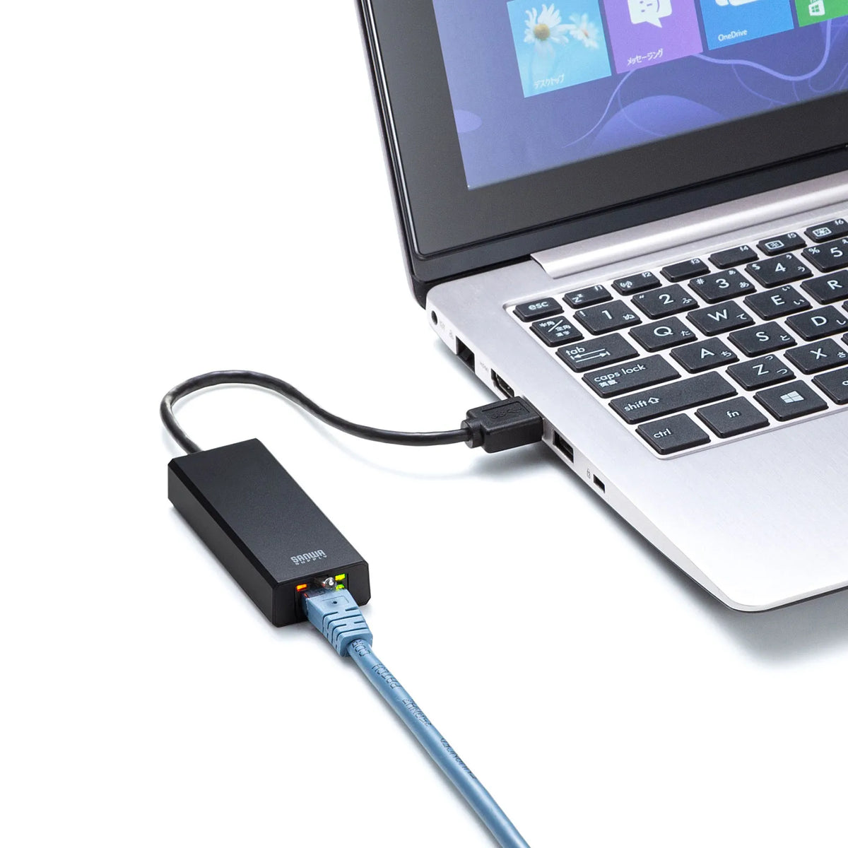 USB 3.2 to LAN adapter (2.5Gbps compatible) USB-CVLAN5BK