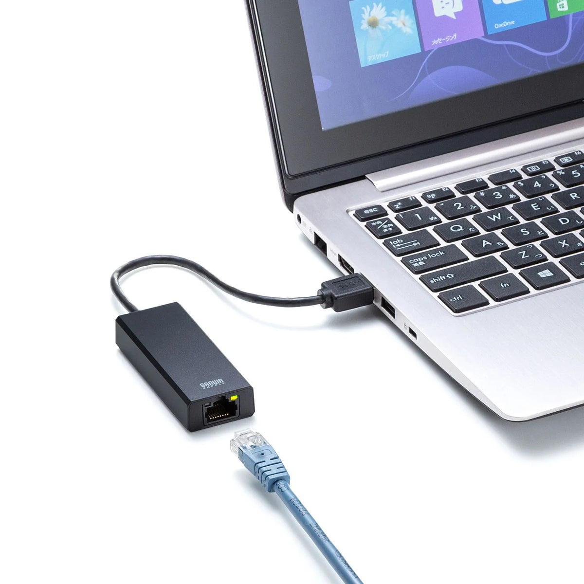 USB 3.2 to LAN adapter (2.5Gbps compatible) USB-CVLAN5BK
