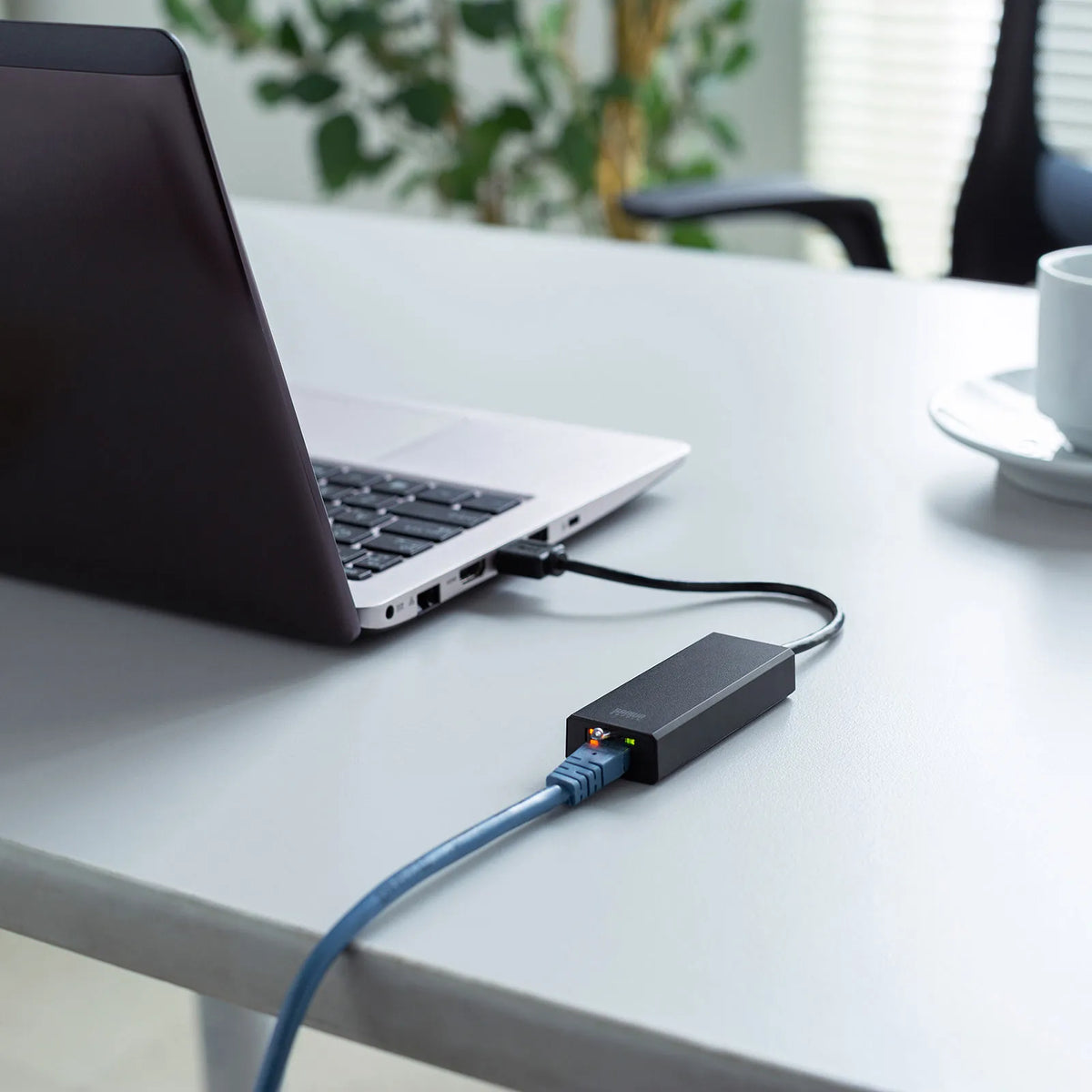 USB 3.2 to LAN adapter (2.5Gbps compatible) USB-CVLAN5BK