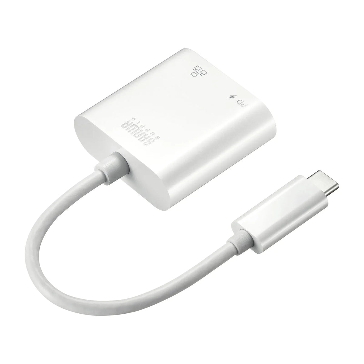 USB 3.2 Type-C to LAN Conversion Adapter (PD Compatible, Black) USB-CVLAN7W