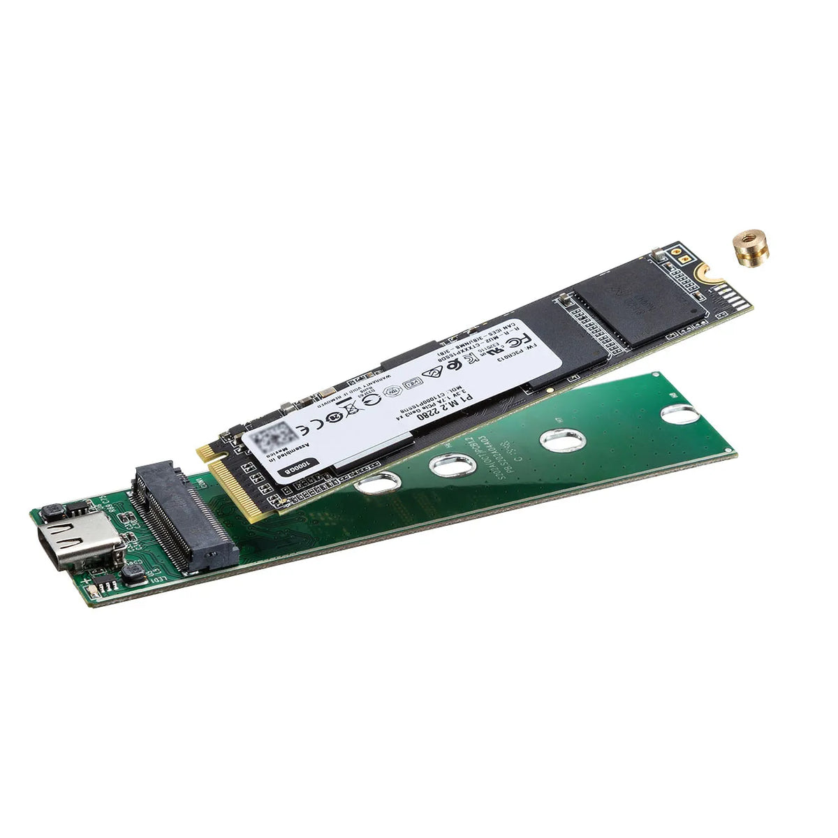 M.2 PCIe/NVMe SSD enclosure USB-CVNVM1