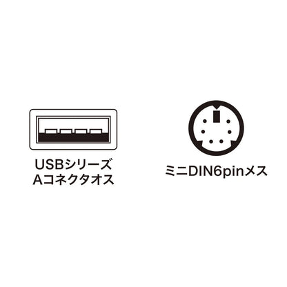 USB-to-PS/2 Conversion Converter USB-CVPS5