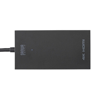 USB A/Type-C compatible HDMI display adapter (4K/30Hz compatible) USB-CVU3HD4