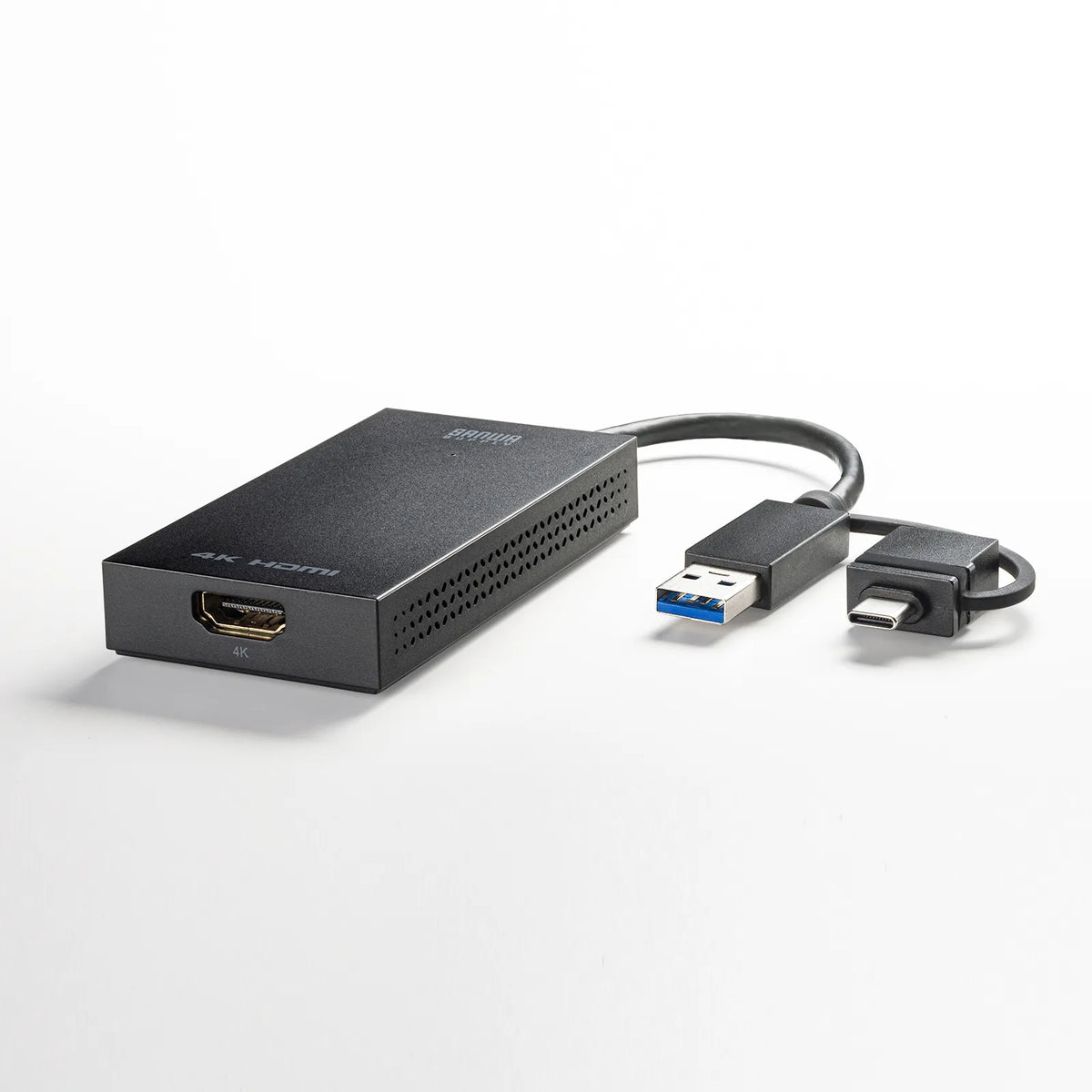 USB A/Type-C compatible HDMI display adapter (4K/30Hz compatible) USB-CVU3HD4