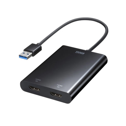 USB-HDMI Display Adapter (4K x 2-screen output) USB-CVU3HD6