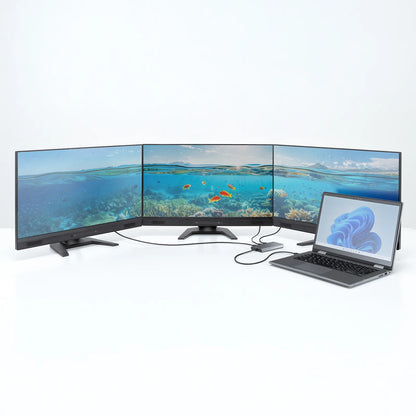 USB-HDMIディスプレイアダプタ(4Kx3画面出力) USB-CVU3HD8
