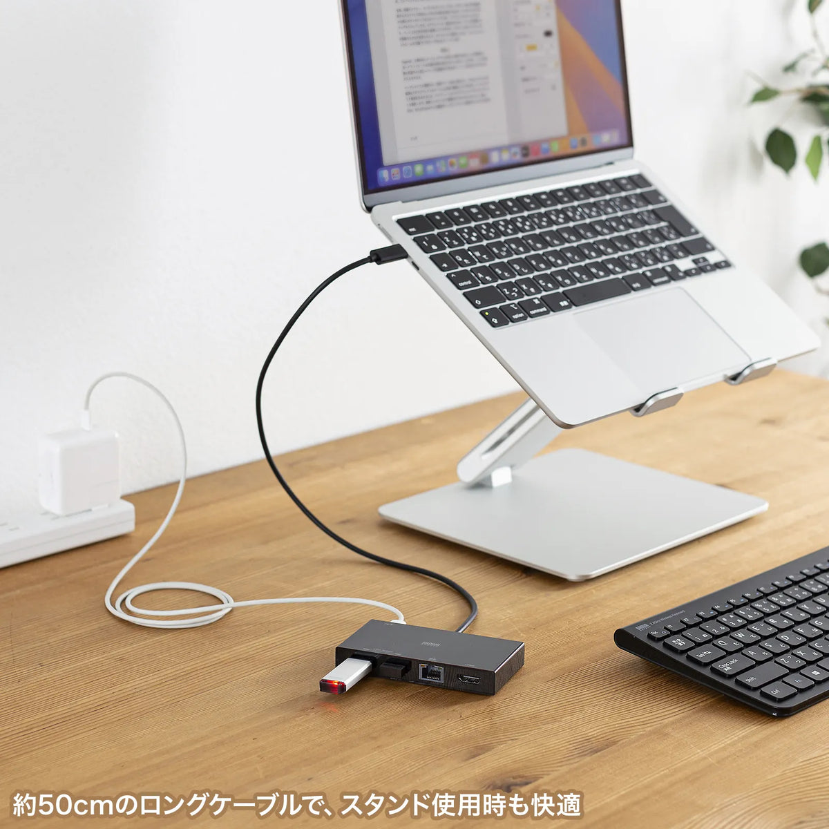 USB Type-Cドッキングステーション USB-DKM10BK
