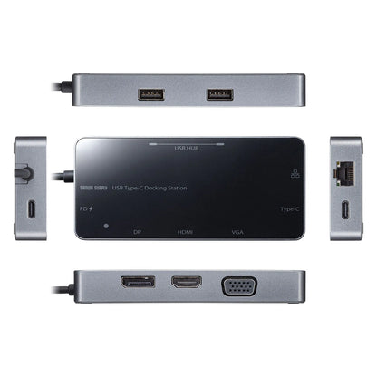 USB Type-C ドッキングステーション USB-DKM2BK