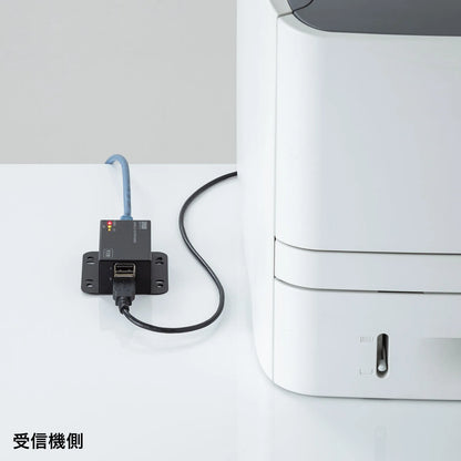 USB 2.0 Extender (with 2-port hub) USB-EXSET3
