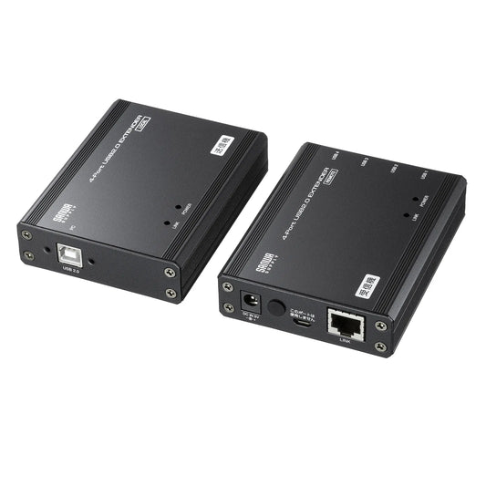 USB 2.0 Extender (100m extension, 4 ports) USB-EXSET4
