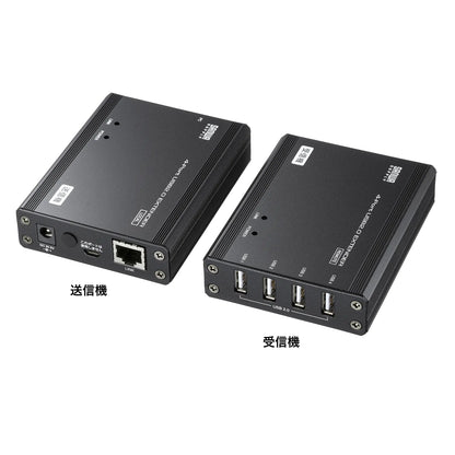 USB 2.0 Extender (100m extension, 4 ports) USB-EXSET4