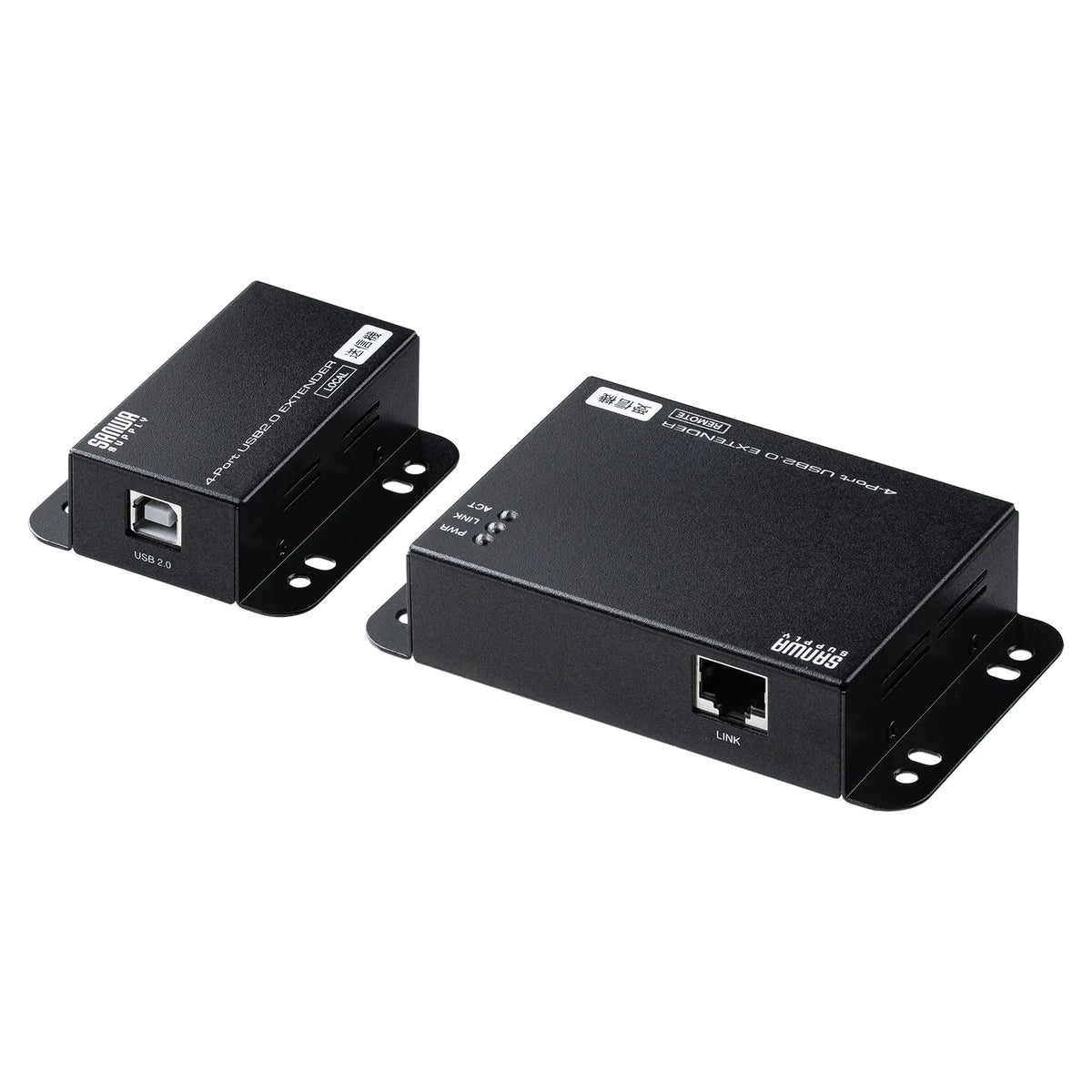 USB 2.0 Extender (50m extension, 4 ports) USB-EXSET6