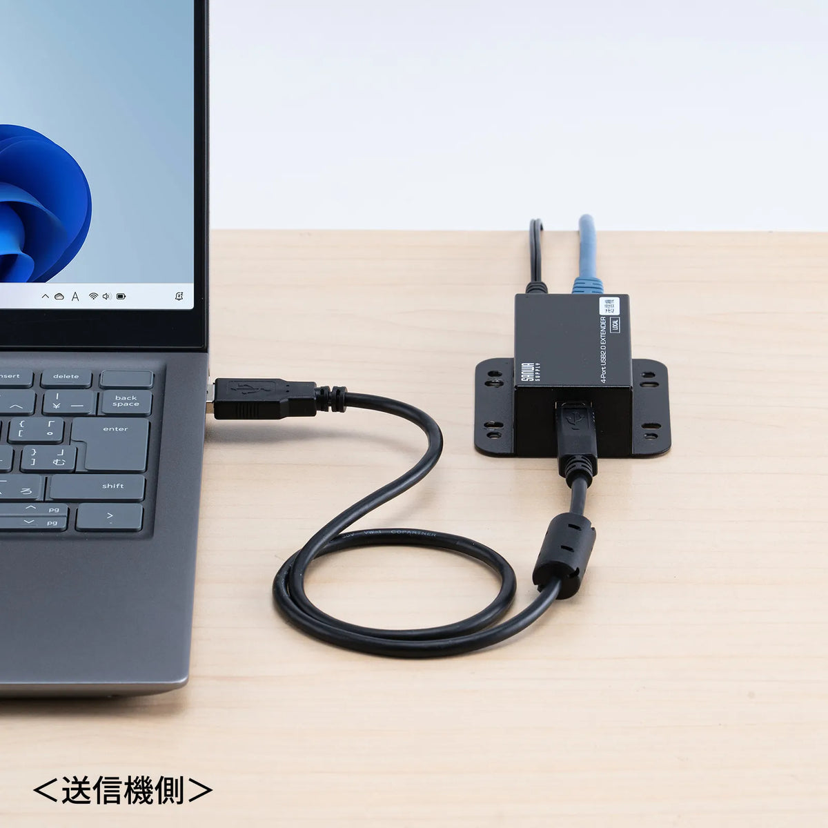 USB 2.0 Extender (50m extension, 4 ports) USB-EXSET6