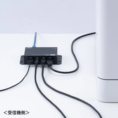 USB 2.0 Extender (50m extension, 4 ports) USB-EXSET6