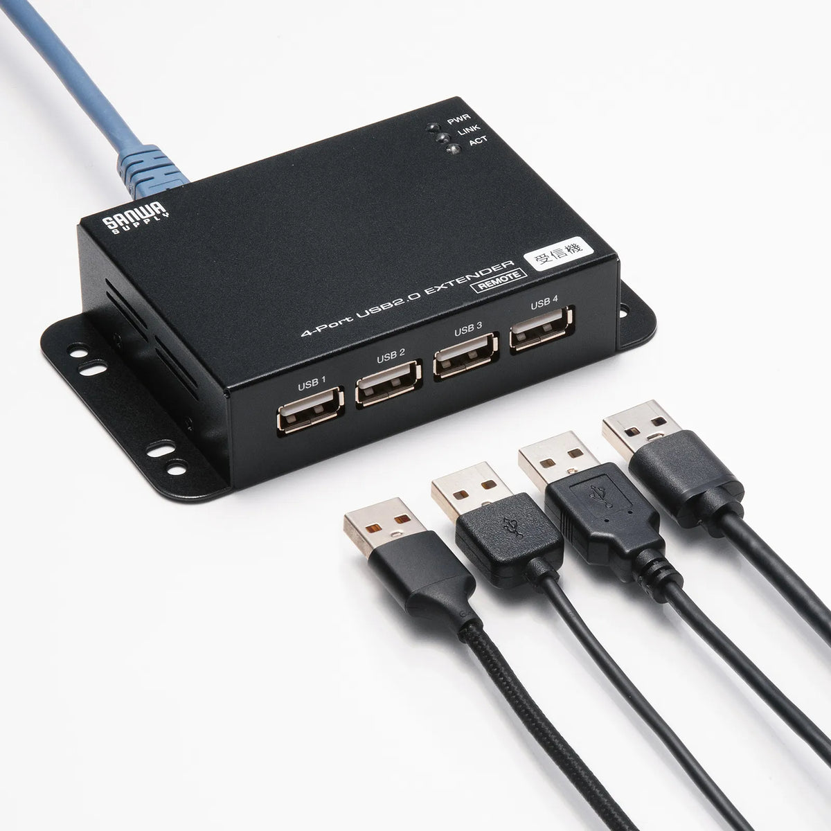 USB 2.0 Extender (50m extension, 4 ports) USB-EXSET6