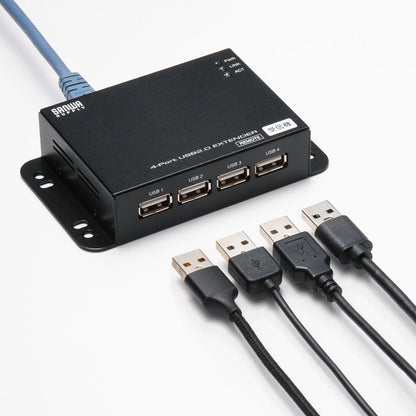 USB 2.0 Extender (50m extension, 4 ports) USB-EXSET6