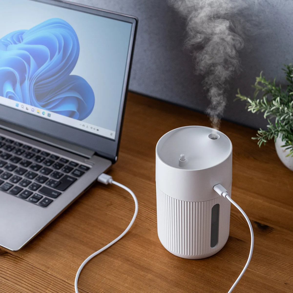Top-filling USB humidifier (USB powered, 400ml) USB-TOY103W