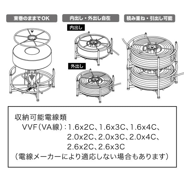 Multi-cable reel VB-5200
