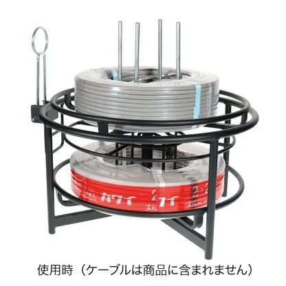 Double-stage cable reel VBW-4500B
