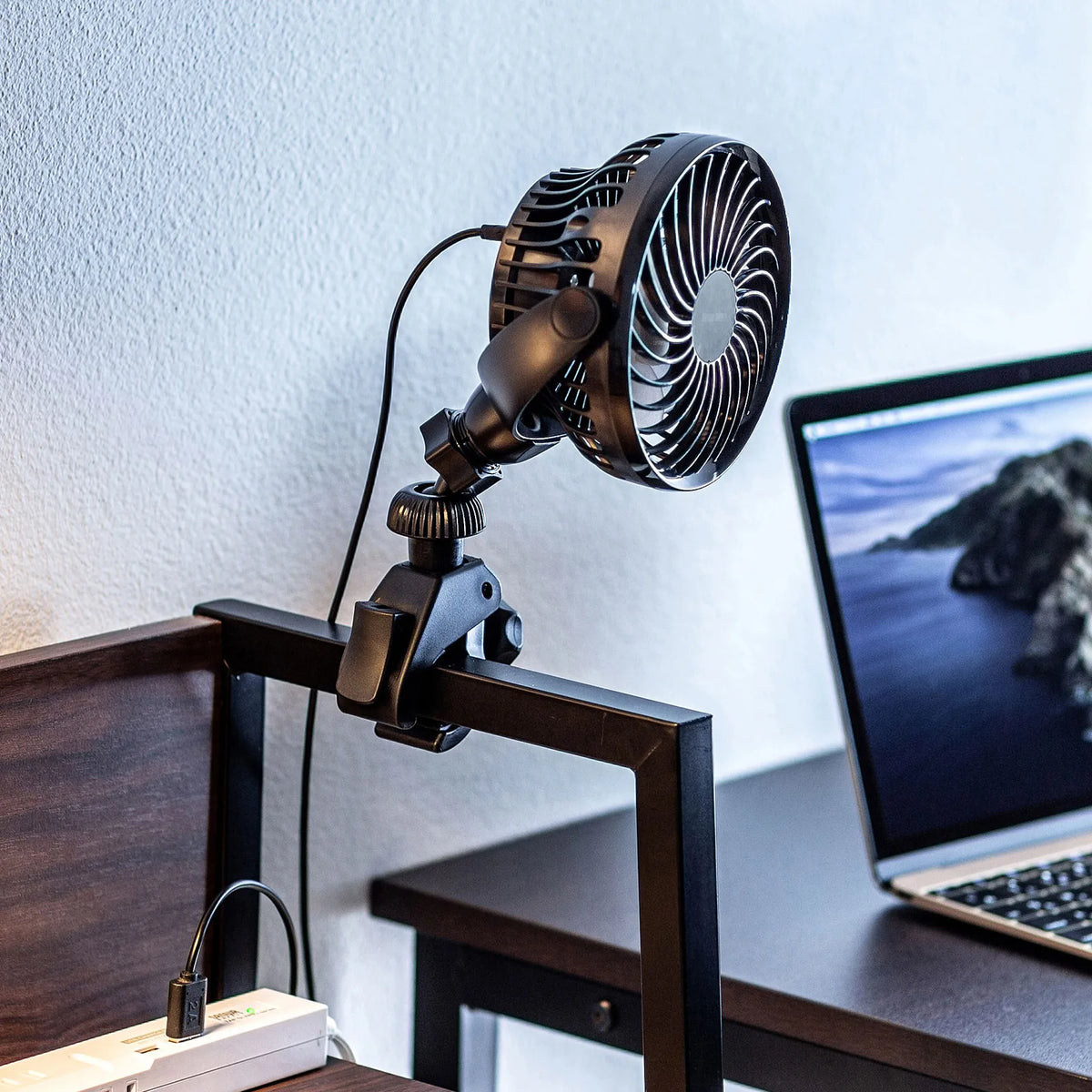 Small clamp-on fan (rechargeable) VEH-FAN1