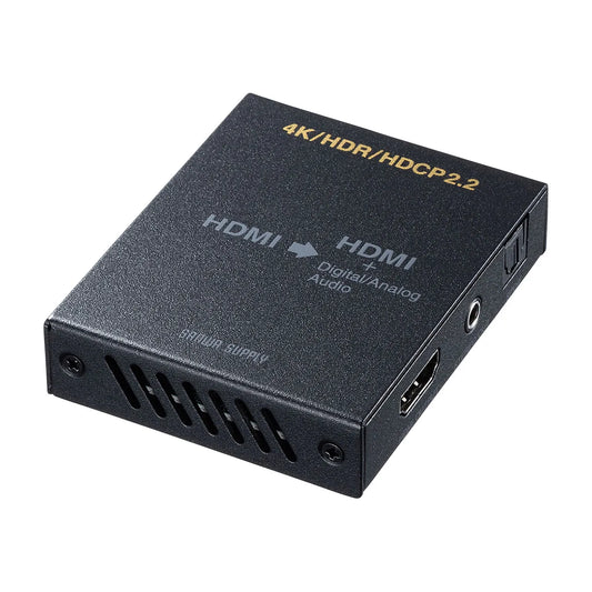4K/HDR対応HDMI信号オーディオ分離器（光デジタル/アナログ対応） VGA-CVHD8
