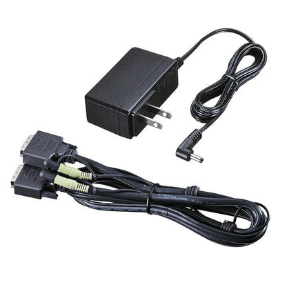 Full HD compatible DVI display splitter (4-way) VGA-DVSP4