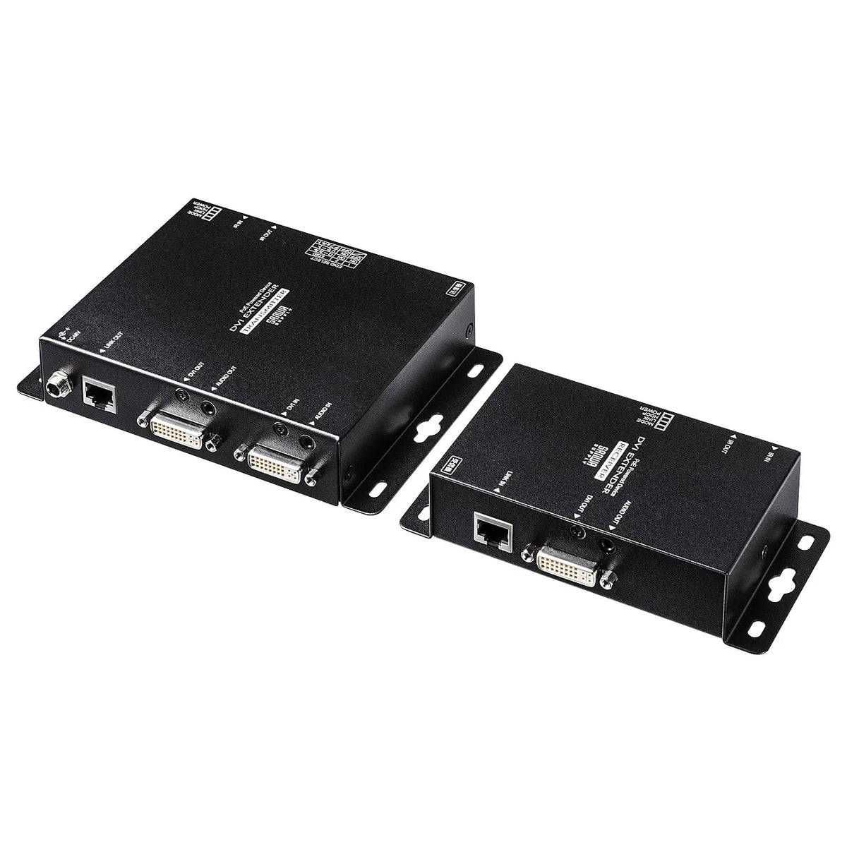 PoE-compatible DVI extender (set model) VGA-EXDVPOE