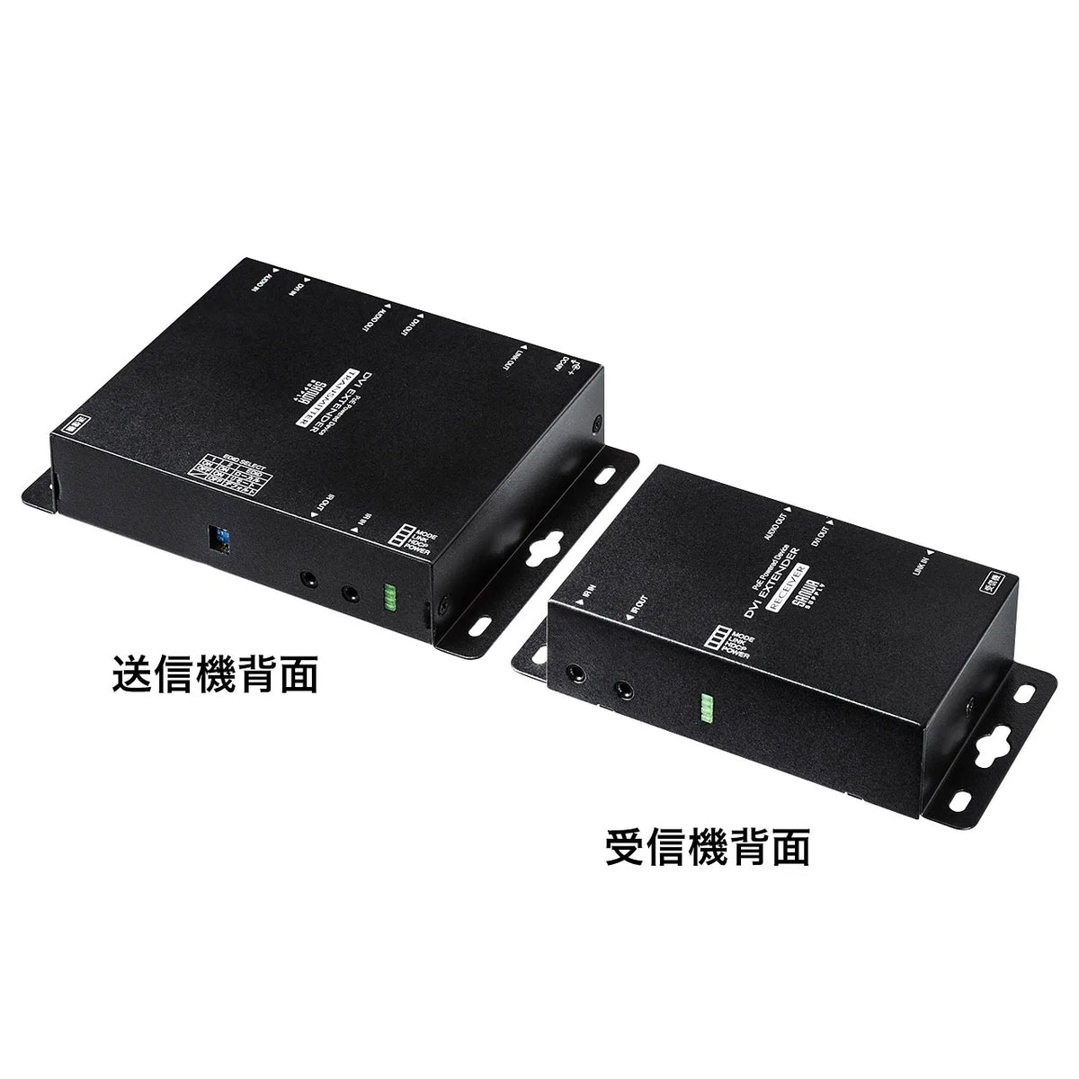 PoE-compatible DVI extender (set model) VGA-EXDVPOE