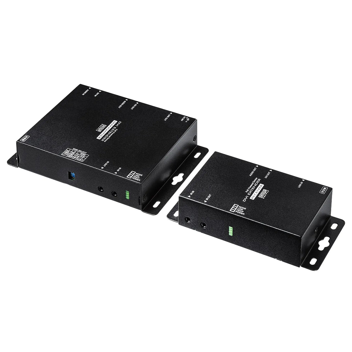 PoE-compatible DVI extender (set model) VGA-EXDVPOE