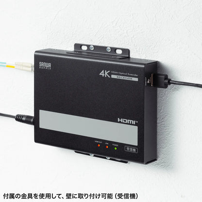 Fiber Optic HDMI Extender (4K compatible, 300m extension) VGA-EXHDFB