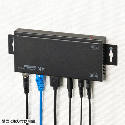 HDMIエクステンダー(4K対応・120m延長） VGA-EXHDPOC