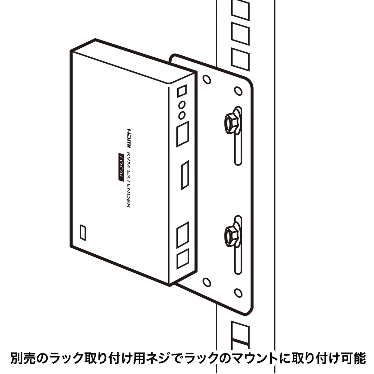 KVM Extender (for HDMI and USB) VGA-EXKVMHU2