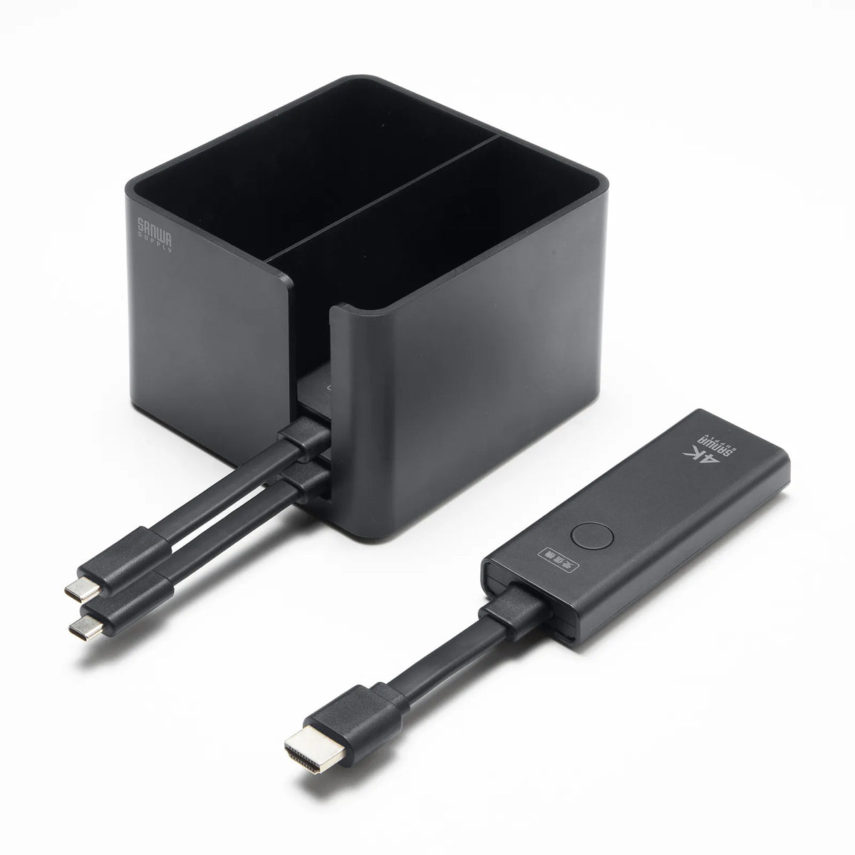 4K-compatible wireless HDMI extender (2 Type-C transmitters and storage box set) VGA-EXWHD12CSET